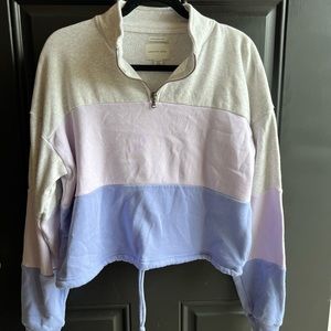 American Eagle half zip pullover